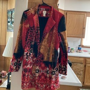 Chico's Blazer(2), Women's Large, Lined, Poly/Blend